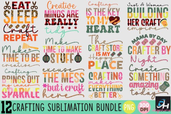 Download Crafting Quotes Sublimation PNG - Premium Resources